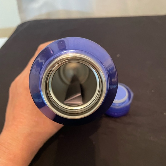 NWT Starbucks 2023 Silver & Glacier Blue Gradient Jewel Lid SS Bottle Tumbler - Picture 4 of 5